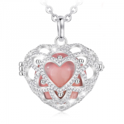 The rose stylish cage heart