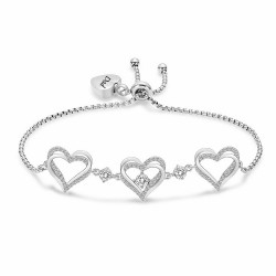 Crystal heart bracelet with...